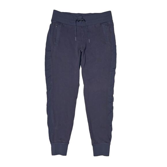 Lululemon Jogger ‘Get Going’ Sweatpants Grey Cotton Terry W5ASGS - Size 8 / M - Picture 1 of 16